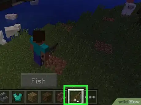 Image titled Fish in Minecraft Step 2