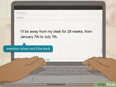 Image titled Maternity Leave Out of Office Message Step 3