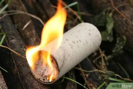 Image titled Make Fire Starters with Paper Rolls and Dryer Lint Step 6