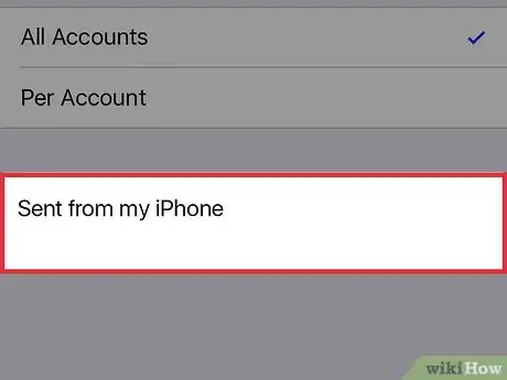 Image titled Add a Signature to iPhone Email Step 5