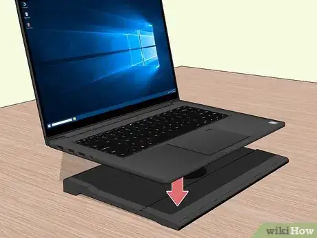 Image titled Raise a Laptop on a Desk Step 5