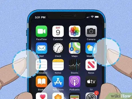 Image titled Turn Off an iPhone XR Step 1