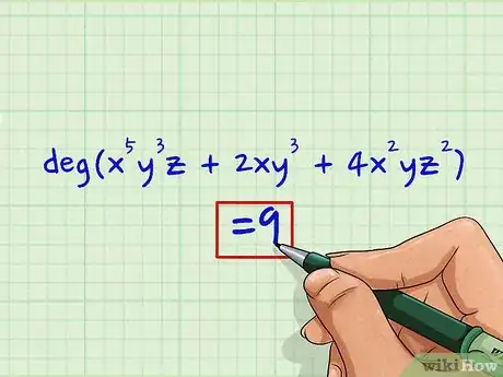 Image titled Find the Degree of a Polynomial Step 10