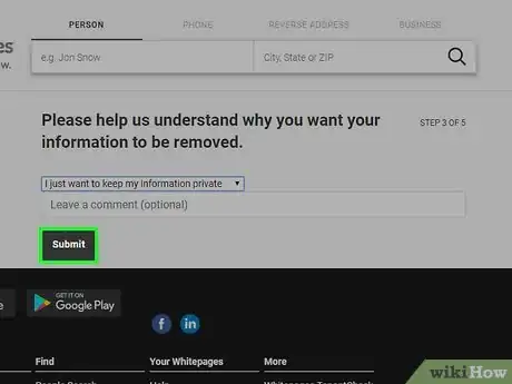 Image titled Remove Your Listing on WhitePages Step 12