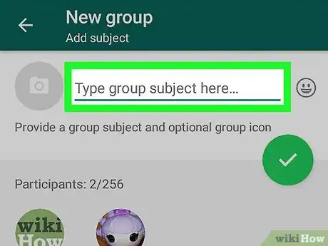 Image titled Send Messages to Yourself on WhatsApp on Android Step 6