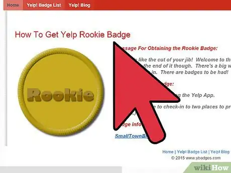 Image titled Earn Badges on Yelp Step 3