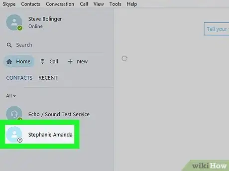 Image titled Know if Someone Is Invisible on Skype Step 4