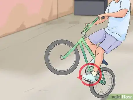 Image titled Wheelie on a BMX Bike Step 7