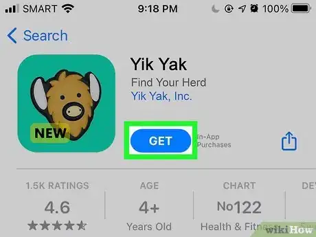 Image titled Use Yik Yak Step 1