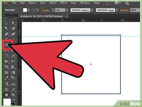 Image titled Make a Cube in Adobe Illustrator Step 1