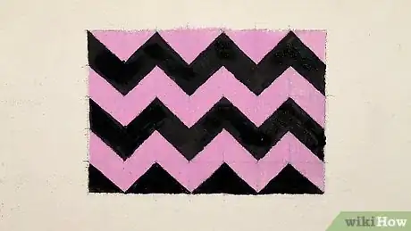 Image titled Paint Chevron Stripes Step 12