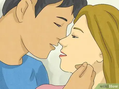 Image titled What Does It Mean when Someone Holds Your Face While Kissing Step 6