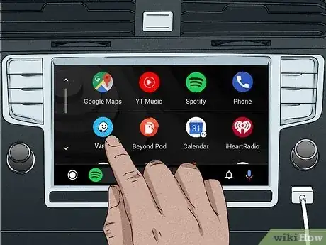 Image titled Use Waze on Android Auto Step 7
