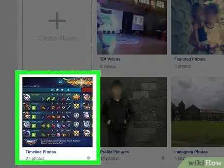 Image titled Organize Photos on Facebook Step 5
