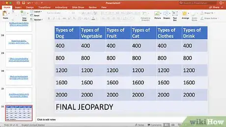 Image titled Make a Jeopardy Game on PowerPoint Step 28