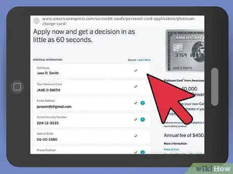 Image titled Get an American Express Platinum Card Step 8