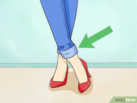 Image titled Wear Jeans with Heels Step 1