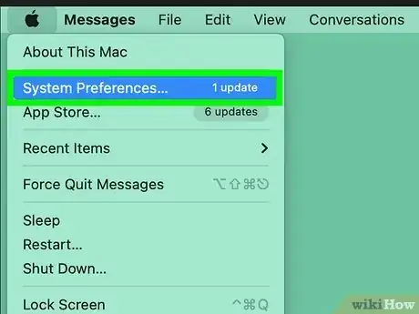 Image titled Turn Off Messages on Mac Step 7