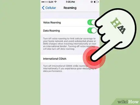 Image titled Check Your Roaming Data Usage on an iPhone Step 8
