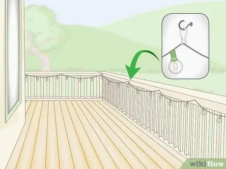 Image titled Hang Outdoor String Lights on a Deck Step 15