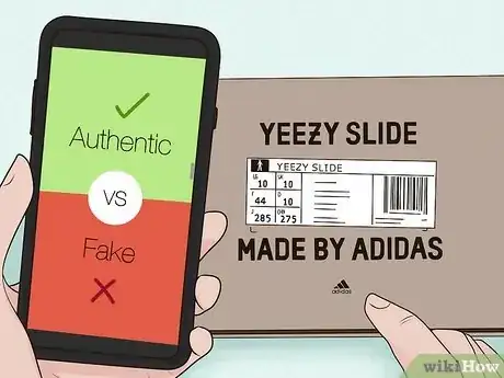 Image titled Fake Yeezy Slides vs Real Step 10