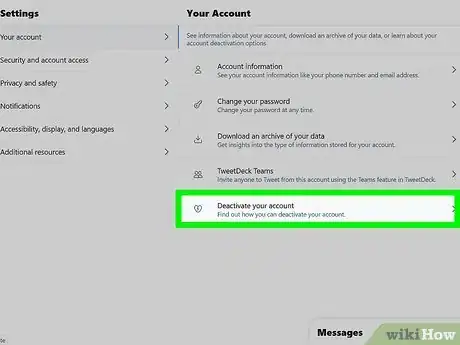 Image titled Deactivate a Twitter Account Step 12