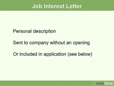 Image titled Write a Job Interest Letter Step 1