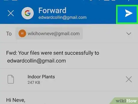 Image titled Forward an Email Step 19