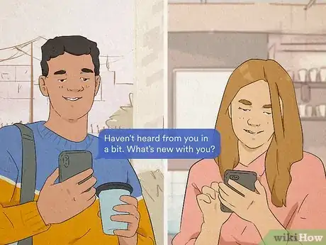 Image titled Restart a Conversation with a Girl Step 1