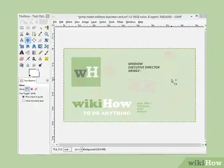 Image titled Make Business Cards with GIMP Step 12