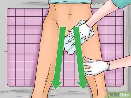 Image titled Change a Disposable Adult Diaper While Lying Down Step 10