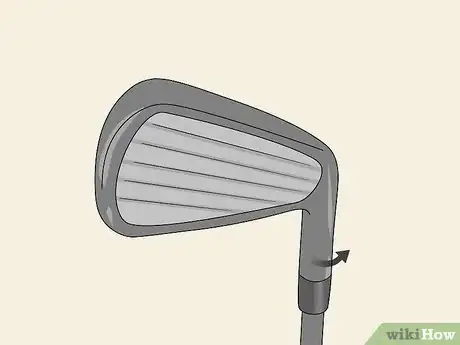 Image titled Hit Golf Irons Step 6