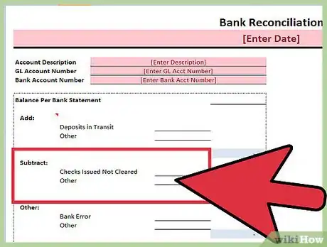 Image titled Prepare a Bank Reconciliation Step 3