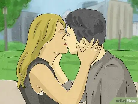 Image titled What Does It Mean when Someone Holds Your Face While Kissing Step 5