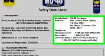 Find a Safety Data Sheet (SDS)