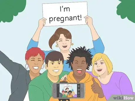 Image titled Tell Your Friends You're Pregnant Step 7