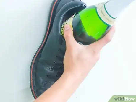 Image titled Open a Wine Bottle with a Shoe Step 6