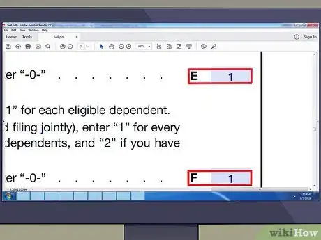 Image titled Fill Out a W4 As a Married Couple Step 7