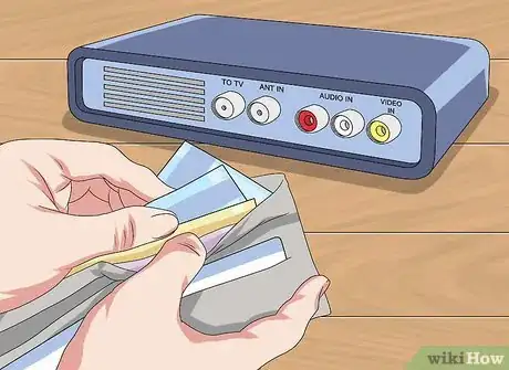 Image titled Connect a TV to a DVD Player Without A_V Jacks Step 1