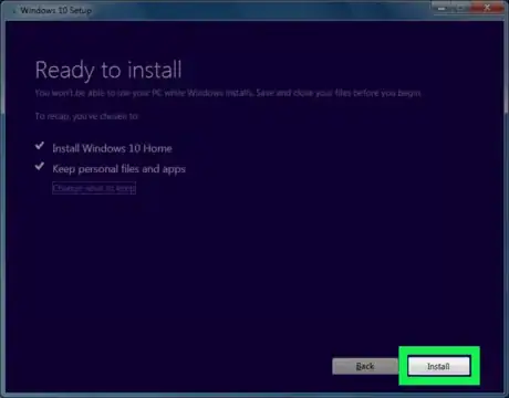 Image titled Upgrade to Windows 10 Method 2 Step 11.png
