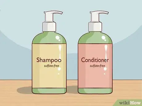 Image titled Wash Hair After Bleaching Step 3