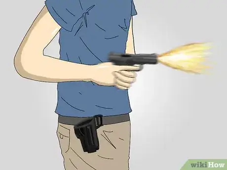 Image titled Do a Tactical Quickdraw With a Pistol Step 1Bullet1