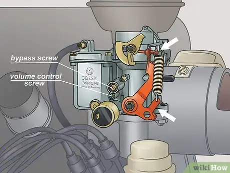 Image titled Set the 34Pict_3 Carburetor on an Aircooled Volkswagen (Vw) Beetle Step 2