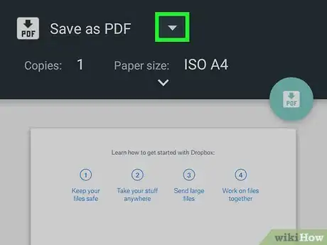 Image titled Print Files from a Mobile Phone Using Dropbox Step 27