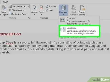 Image titled Merge Documents in Microsoft Word Step 13