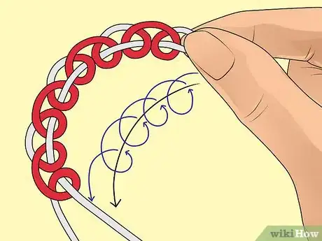 Image titled Make Rings and Picots in Tatting Step 2