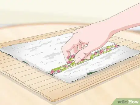 Image titled Make a Sushi Roll Step 9