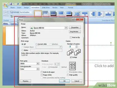 Image titled Print a PowerPoint Presentation Step 5