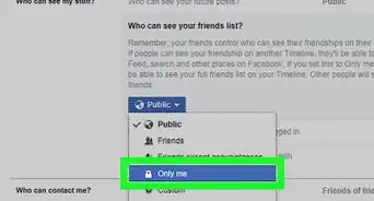 Hide Friends on Facebook