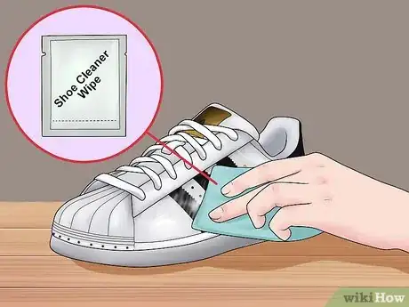 Image titled Keep White Adidas Superstar Shoes Clean Step 5